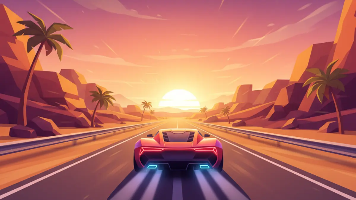 Neon Circuit Rush
